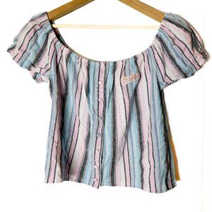 ROXY x Barbie Forever 21 Midnight Magic Girls Top Size 13/14